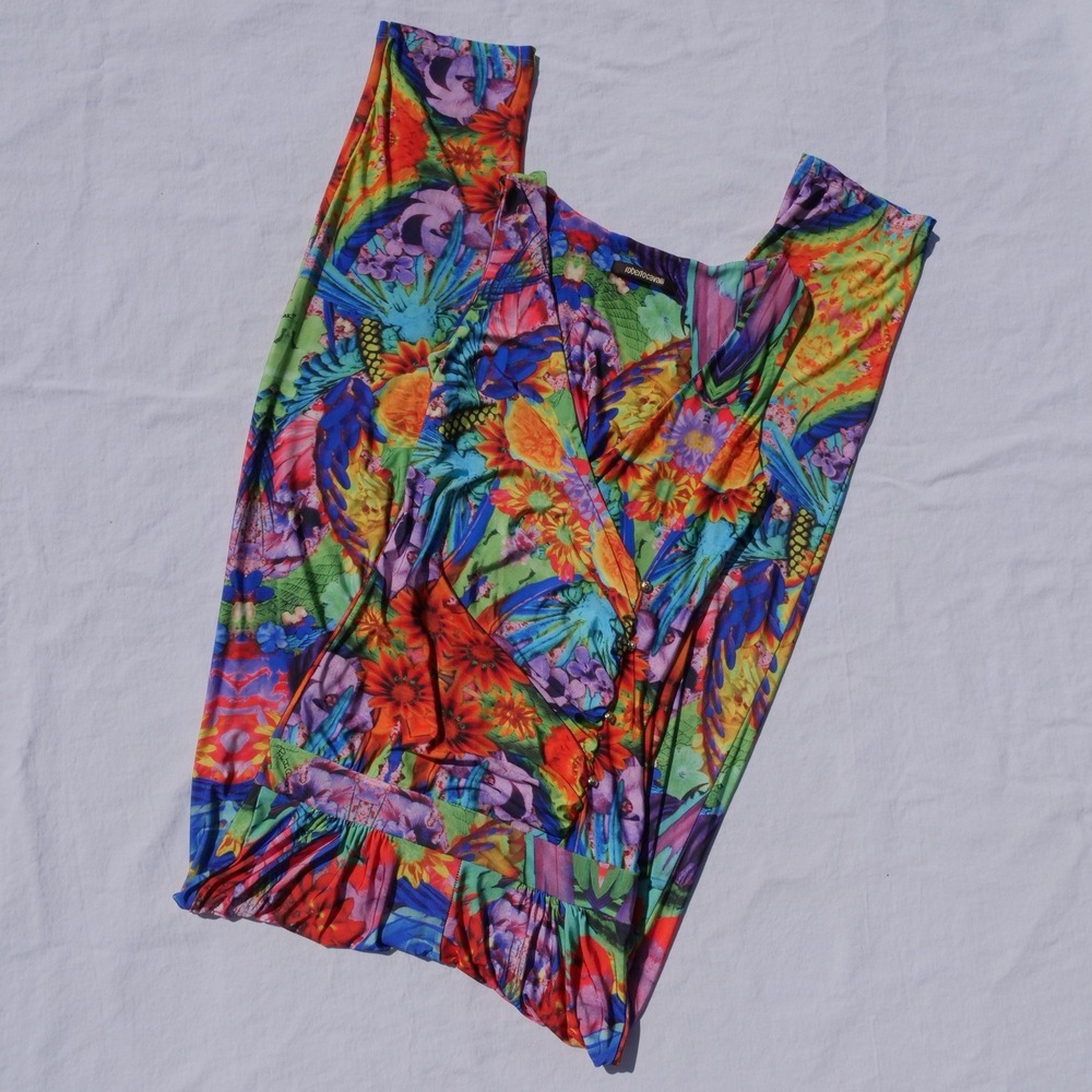 Archival Roberto Cavalli Psychedelic Kaleidoscope Jumpsuit - Picture 3 of 11